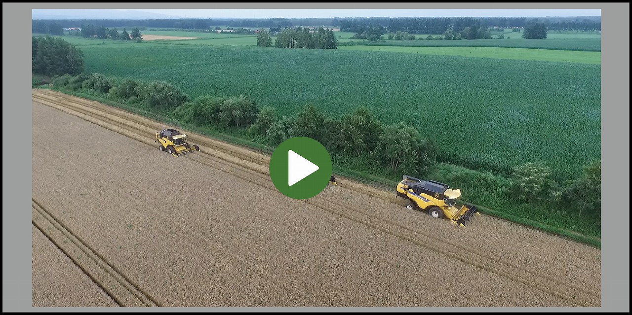 コントラクター小麦収穫業務ムービー